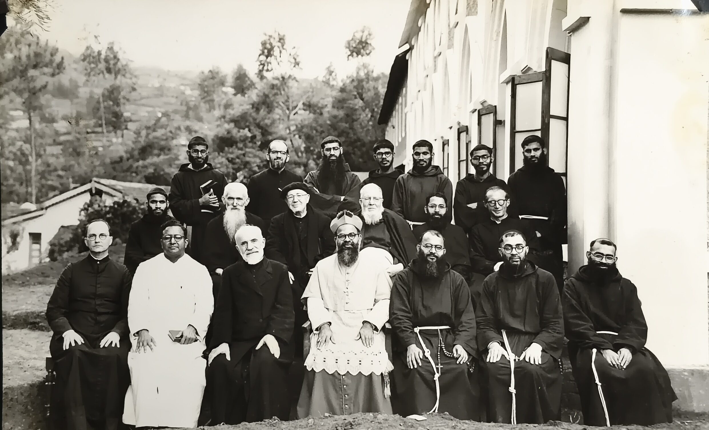 Blessing of the new chapel at Nazareth Convent, Ooty, 1957